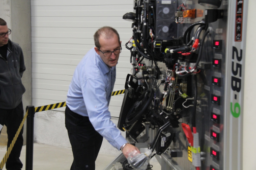 Forklift Training with Electric Simulator