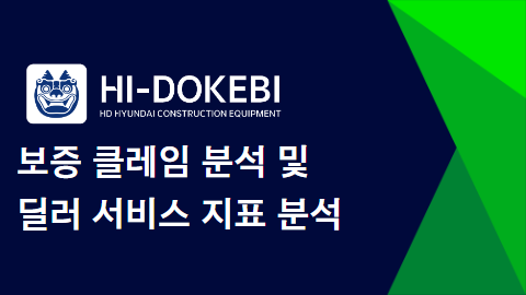 하이도깨비 보증 클레임 분석 및 딜러 서비스 지표 분석